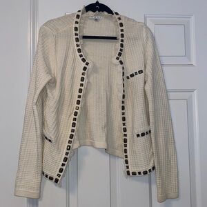 Cabi Cream cardigan size M